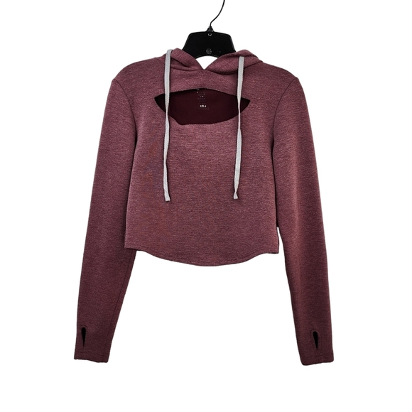 Buff Bunny Women's Cropped Cut-Out Balance Hoodie - XS - Picture 1 of 6